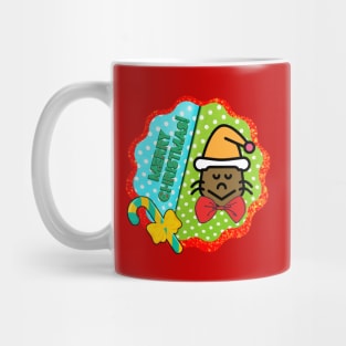 Merry Christmas colorful elf Mug